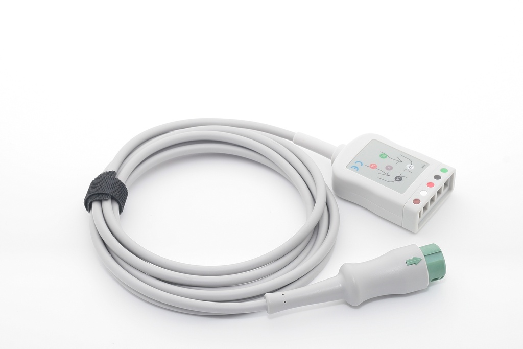 迈瑞12针分体式5导心电导联线主线缆