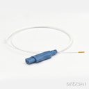 Disposable temperature measuring line