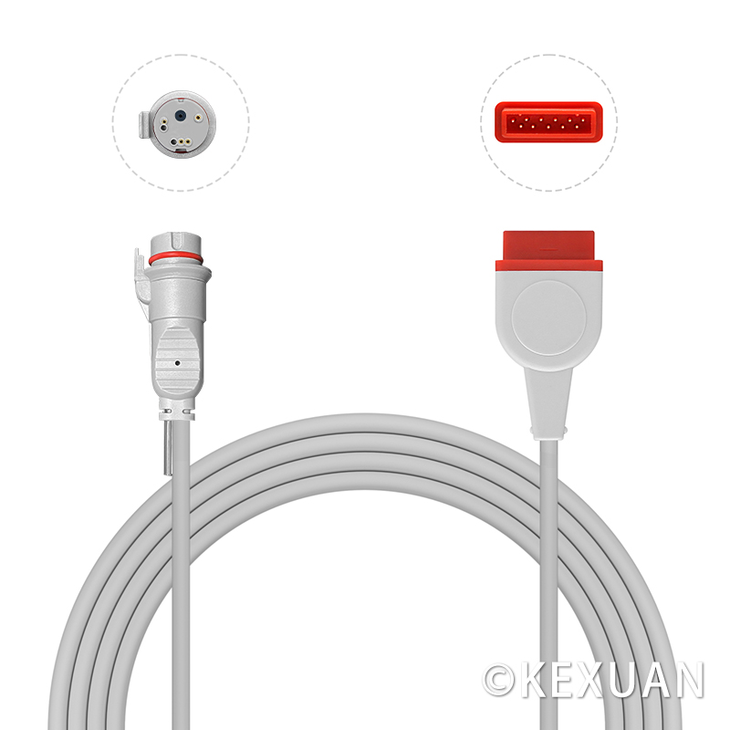 GE>Marquette 11Pin Compatible BD Adapter Cable 