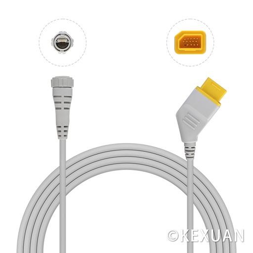 Nihon Kohden 14Pin Compatible Medex Adapter Cable