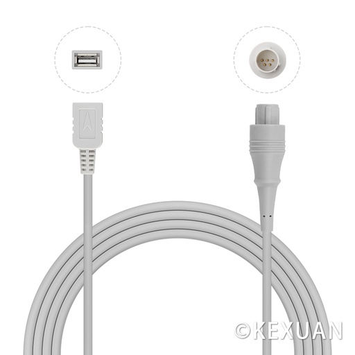 Nihon Kohden 5Pin Compatible USB Adapter Cable