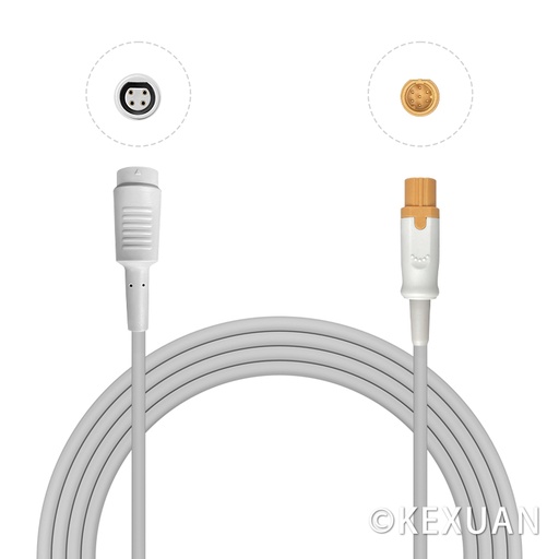 Draeger 7Pin Compatible Mindray Adapter Cable