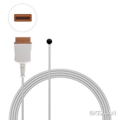 Adult Skin Temperature Probe For GE>Maquet